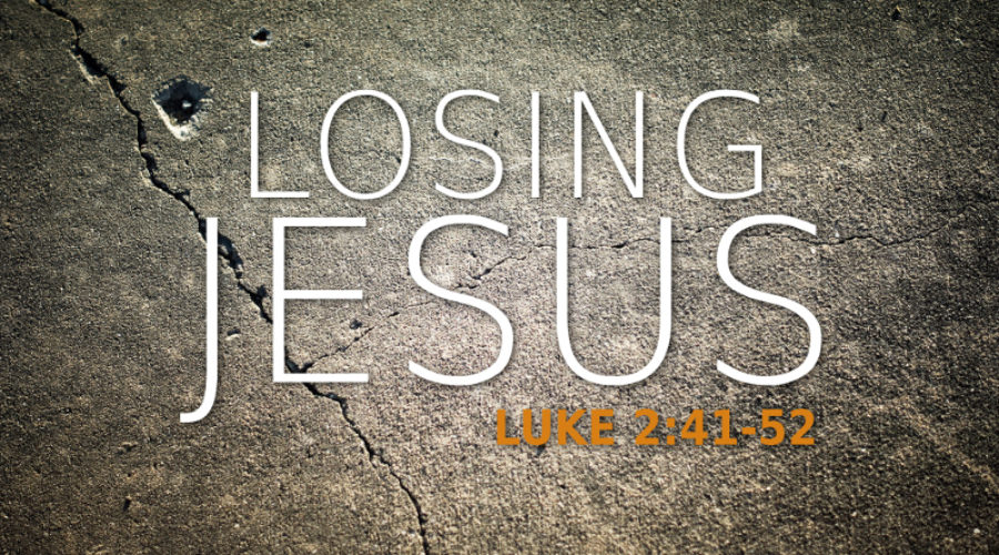 Losing Jesus