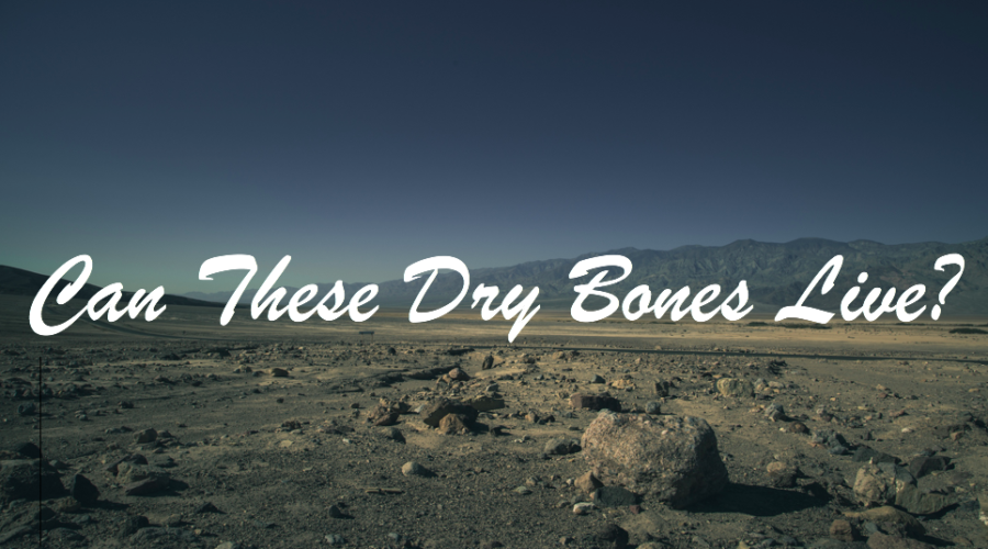 Can These Dry Bones Live?