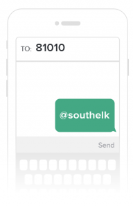 Text message sign up