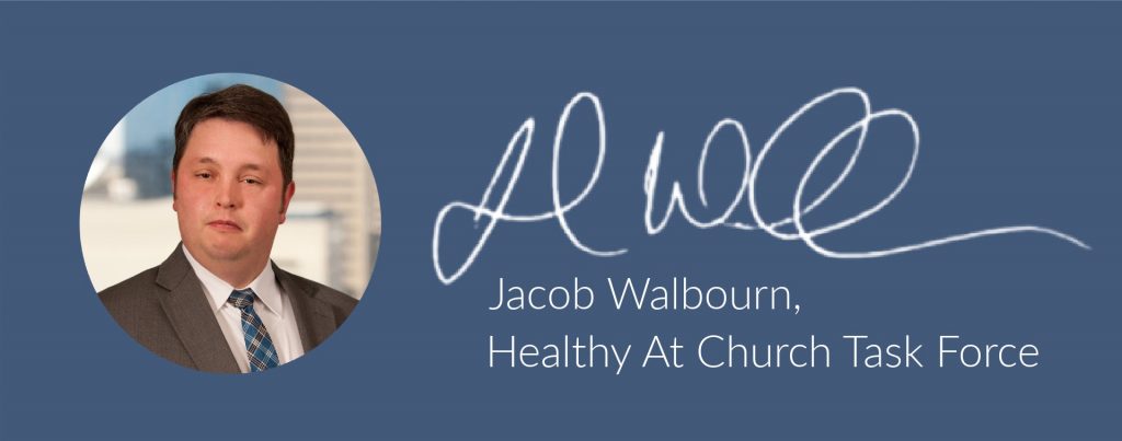 Jacob Walbourn Healthy at Church Signature