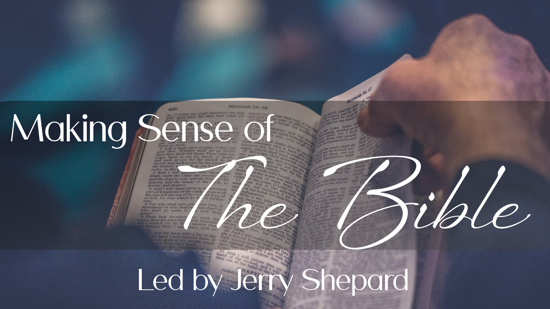 Making Sense of the Bible 3