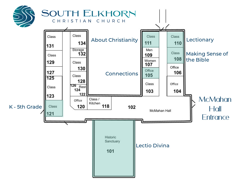 McMahan Hall Wing Sunday School Classes