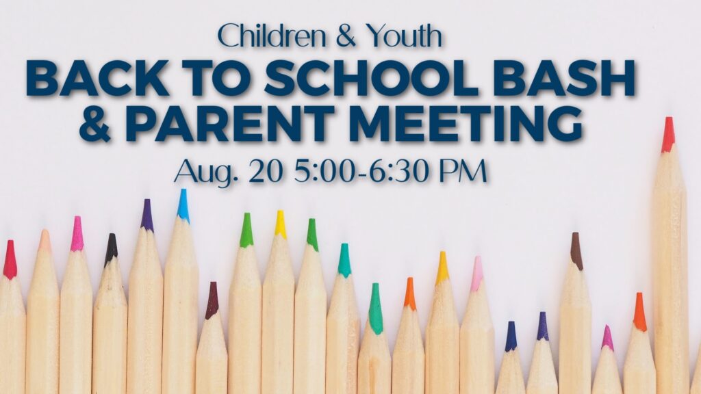 Children, youth, and parents are invited to come for food and fellowship.