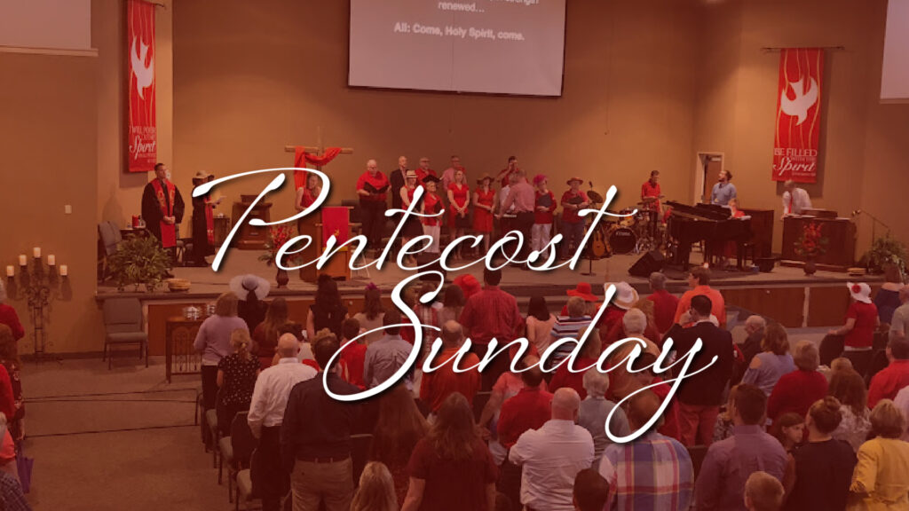 Celebrate the birth of the church through a unique worship service, photo station, potluck fellowship meal, and a special presentation from Rev. Edd Spencer (Pastor Holly's dad!). Learn more about what to expect this Sunday.