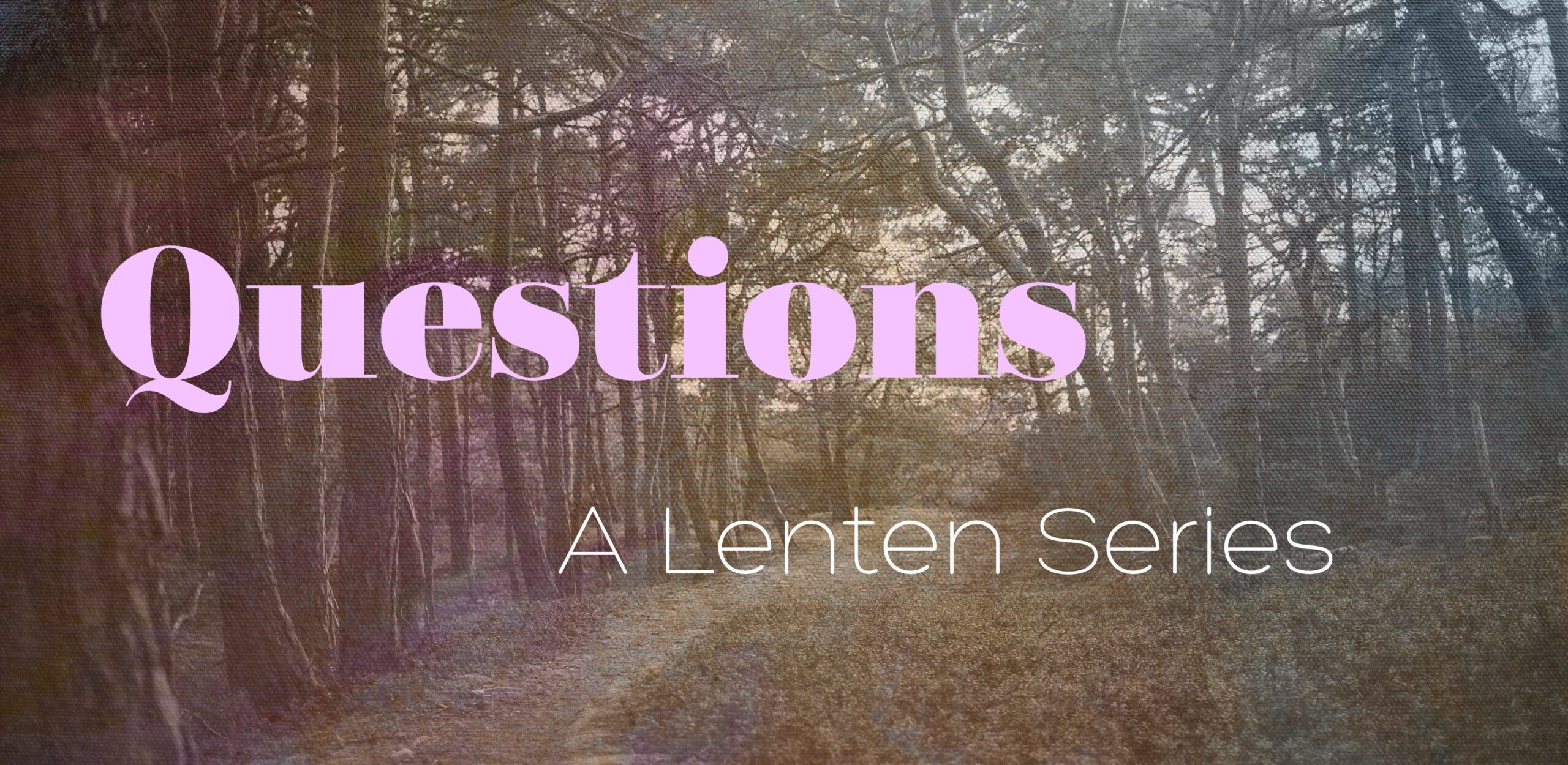 One Question Jesus Answered