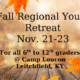 Fall Regional Youth Retreat