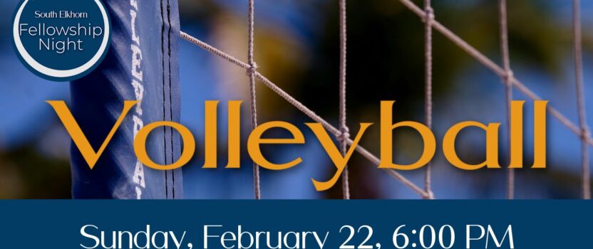 Fellowship Nights: Volleyball
