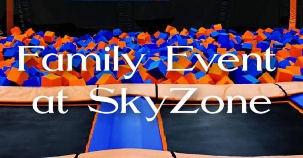 Jump into fun at SkyZone! $10 per jumper includes jumper socks. Enjoy an afternoon of laughter, connection, and family-friendly fun with your South Elkhorn community.